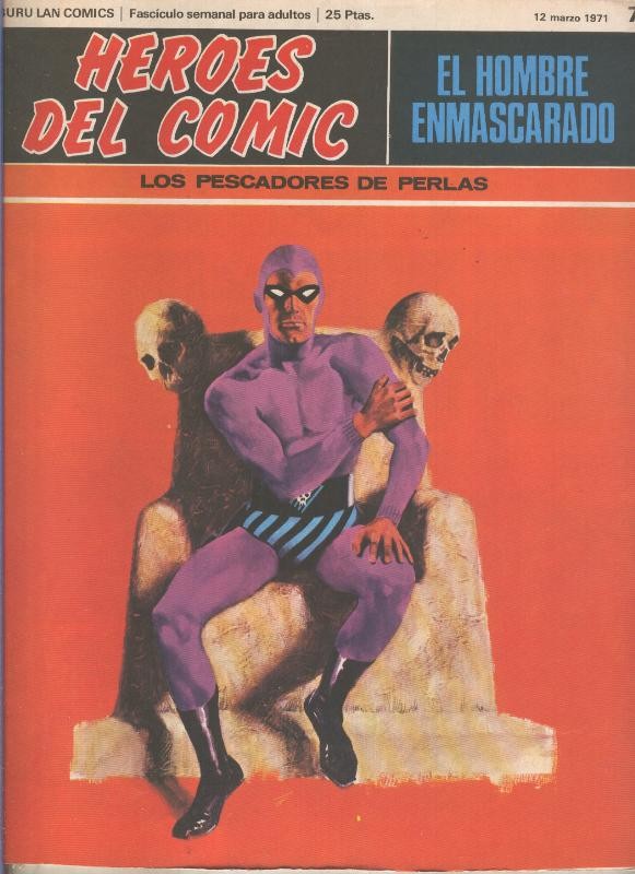 El Hombre Enmascarado numero 07: Los pescadores de perlas (numerado 2 en trasera)