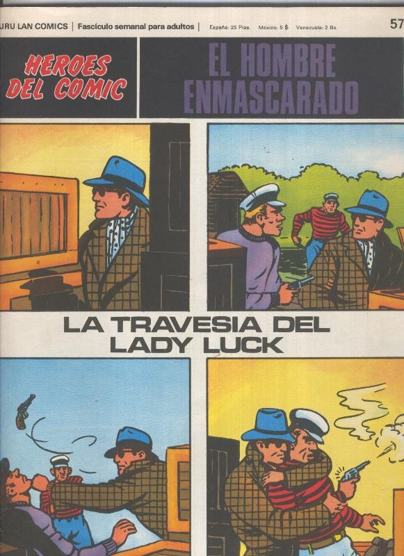 El Hombre Enmascarado numero 57: La travesia del Lady Luck