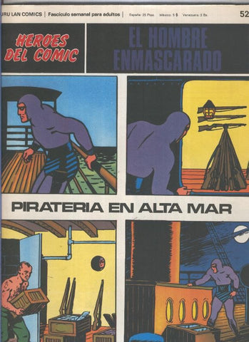 El Hombre Enmascarado numero 52: Pirateria en alta mar