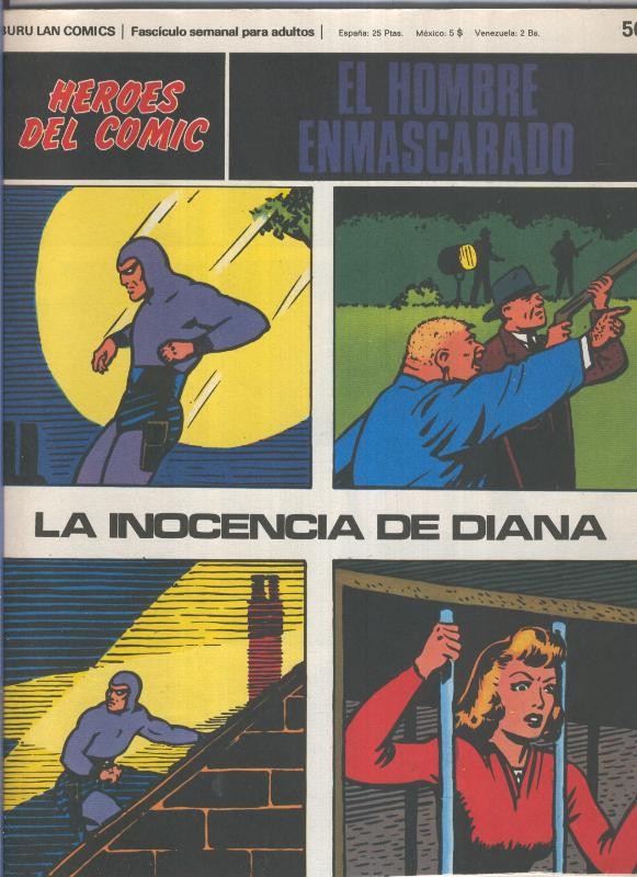 El Hombre Enmascarado numero 50: La inocencia de Diana