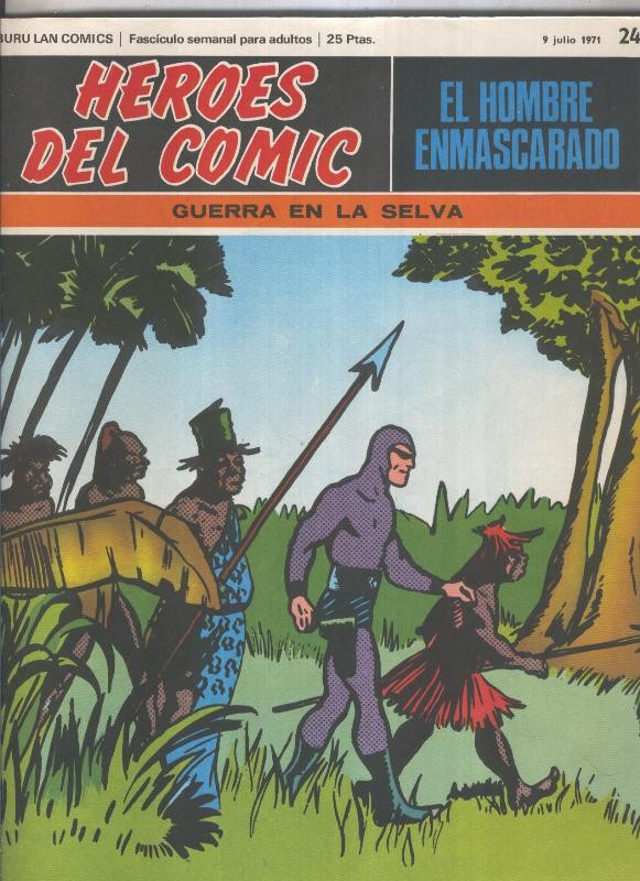 El Hombre Enmascarado numero 24: Guerra en la selva 