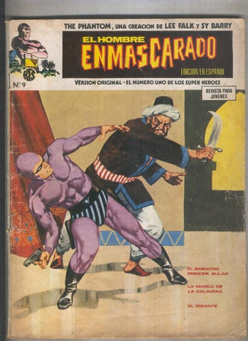 El Hombre Enmascarado volumen 1 numero 09 (numerado 2 en trasera)