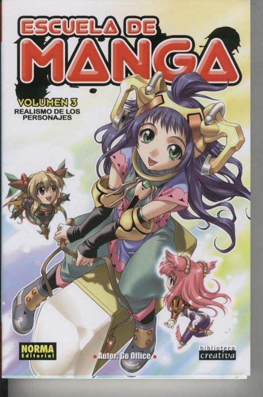 Escuela de Manga volumen 3: Realismo de los personajes