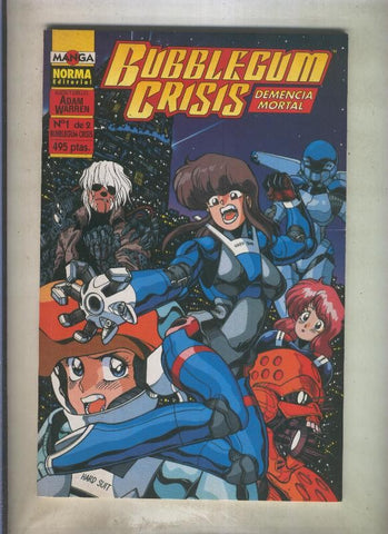 Bubblegum Crisis demencia mortal numero 1