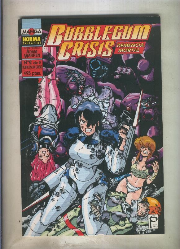 Bubblegum Crisis demencia mortal numero 2