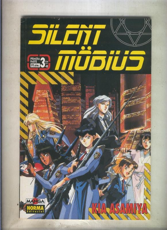 Silent Mobius volumen 1 numero 03