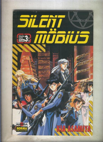 Silent Mobius volumen 1 numero 03