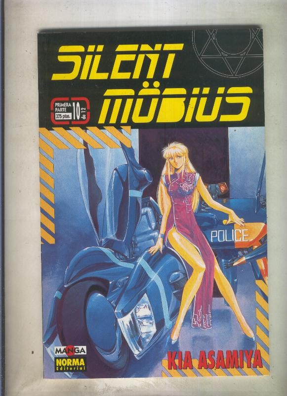 Silent Mobius volumen 1 numero 10