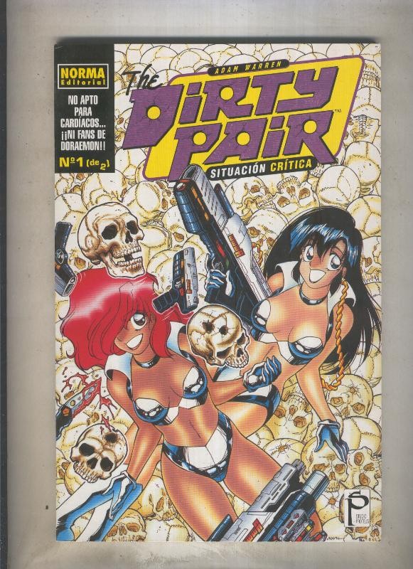 Dirty Pair situacion critica numero 1 (numerado 1 en interior cubierta)