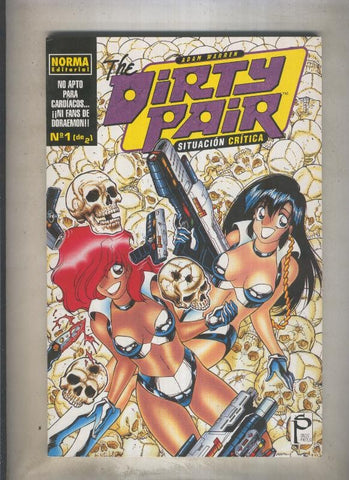 Dirty Pair situacion critica numero 1 (numerado 1 en interior cubierta)