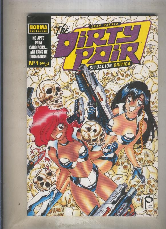 Dirty Pair situacion critica numero 1 (numerado 2 en interior cubierta)