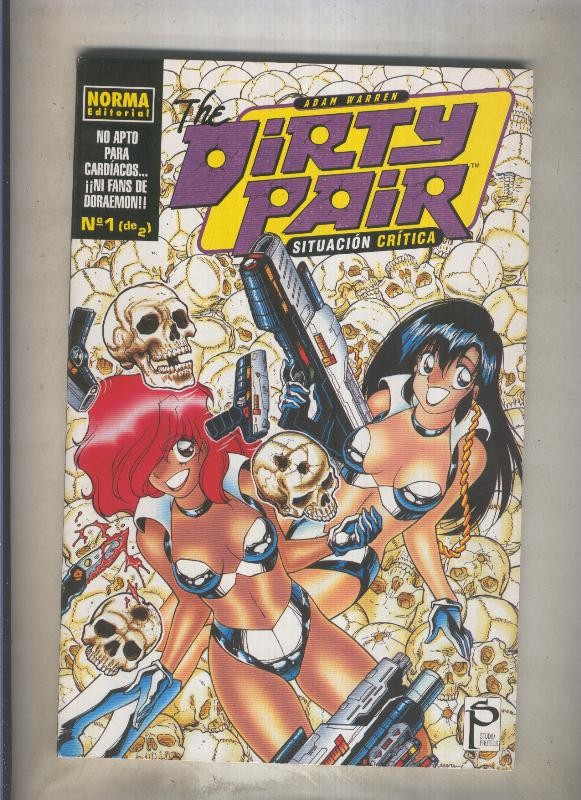 Dirty Pair situacion critica numero 1 (numerado 3 en interior cubierta)