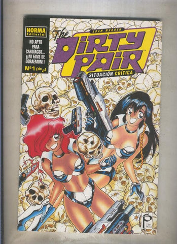 Dirty Pair situacion critica numero 1 (numerado 3 en interior cubierta)