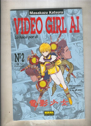 Video Girl Ai numero 02 (numerado 1 en trasera)