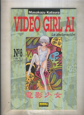 Video Girl Ai numero 08 (numerado 2 en trasera)