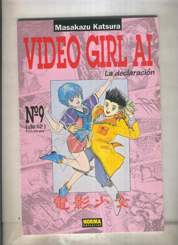 Video Girl Ai numero 09 (numerado 1 en trasera)