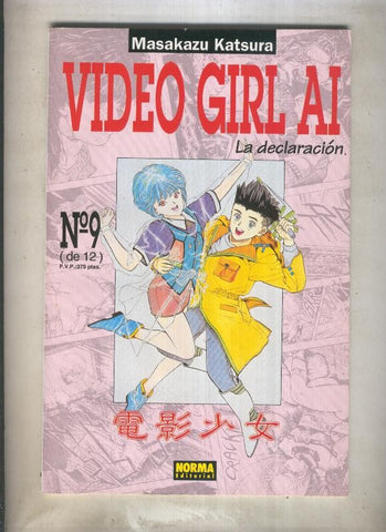 Video Girl Ai numero 09 (numerado 2 en trasera)