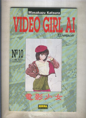 Video Girl Ai numero 10 (numerado 4 en trasera)