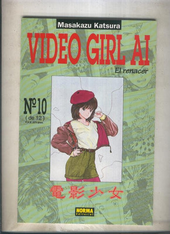 Video Girl Ai numero 10 (numerado 3 en trasera)