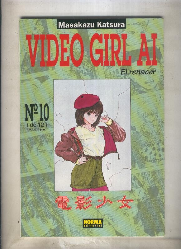 Video Girl Ai numero 10 (numerado 2 en trasera)