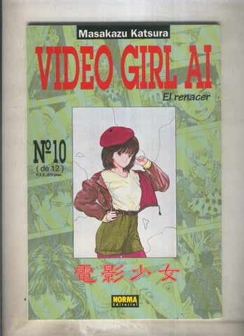 Video Girl Ai numero 10 (numerado 2 en trasera)