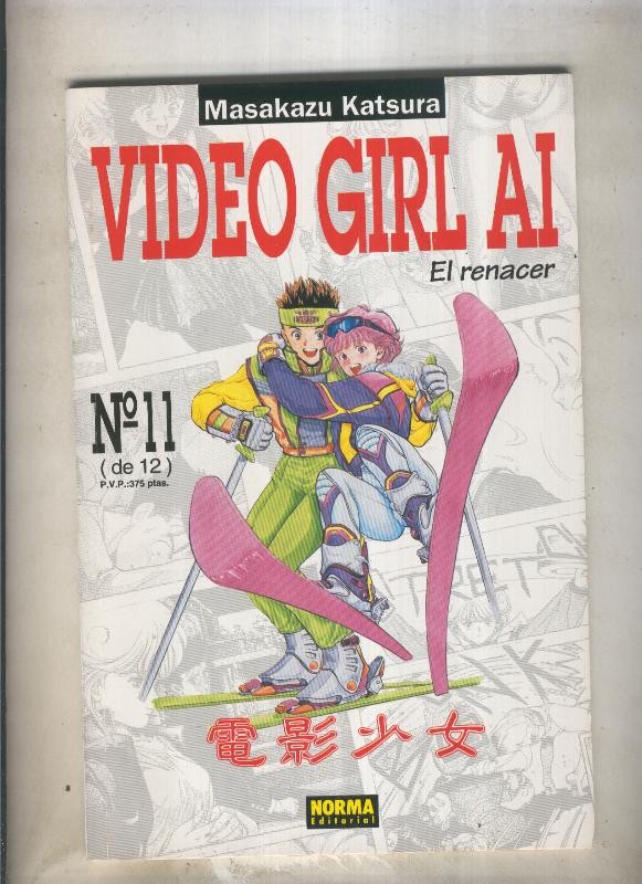Video Girl Ai numero 11 (numerado 1 en trasera)