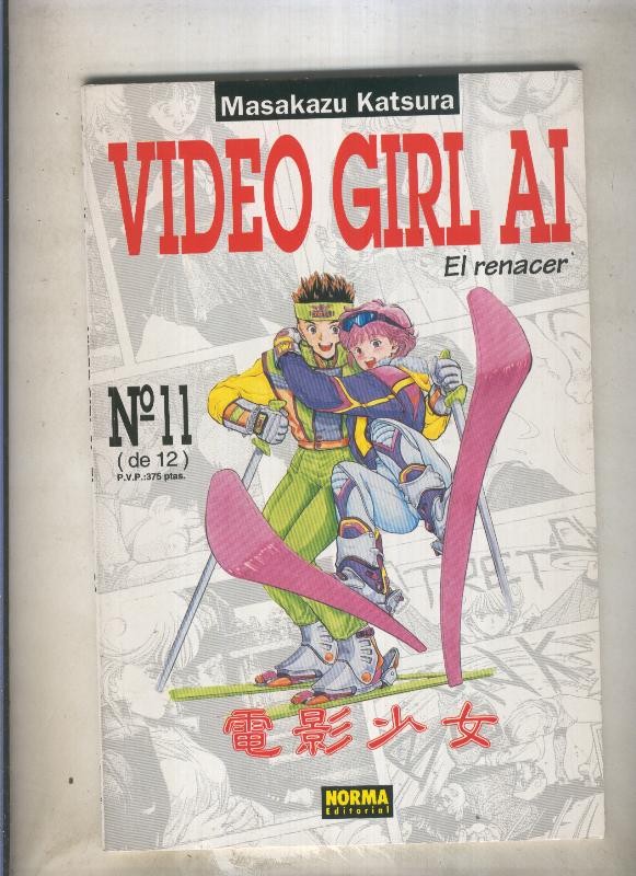 Video Girl Ai numero 11 (numerado 2 en trasera)