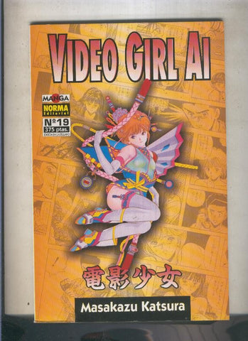 Video Girl Ai numero 19 (numerado 1 en trasera)