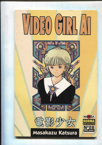 Video Girl Ai numero 28 (numerado 4 en trasera)
