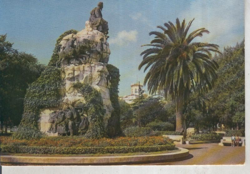 Postal 015921: Monumento a Jose Maria de Pereda en Santander