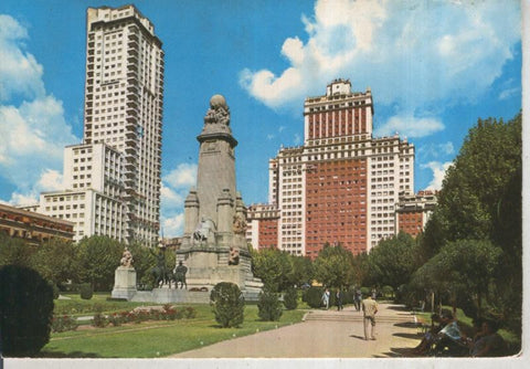 Postal 015931: Plaza de España en Madrid
