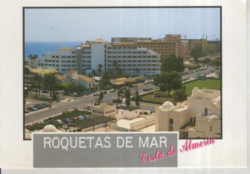 Postal 015964: Vista parcial de Roquetas de Mar, Almeria