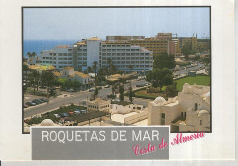Postal 015964: Vista parcial de Roquetas de Mar, Almeria