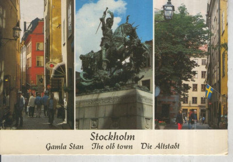 Postal 015981: Stockholm vistas varias