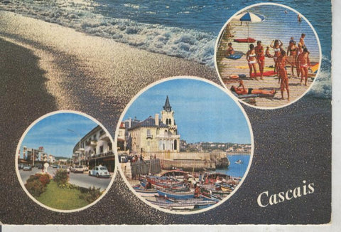 Postal 015994: Vistas varias de Cascais, Portugal