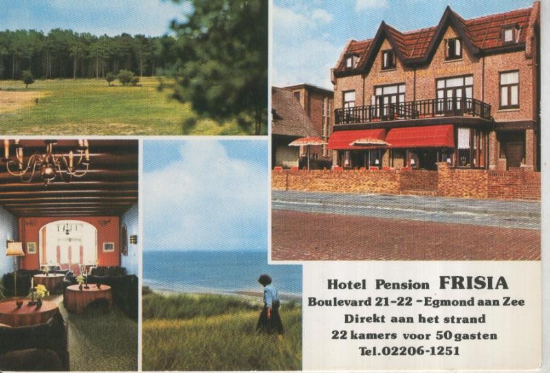 Postal 016005: Hotel Pension Frisia