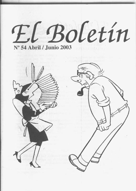 El Boletin trimestral numero 054: Escobar