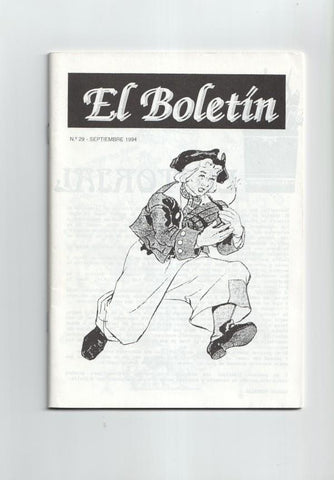 El Boletin trimestral numero 029: Federico Blanco (White)
