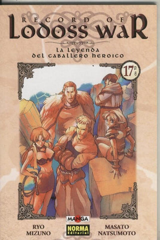 Record Of Lodoss War numero 17 (numerado 2 en interior cubierta)