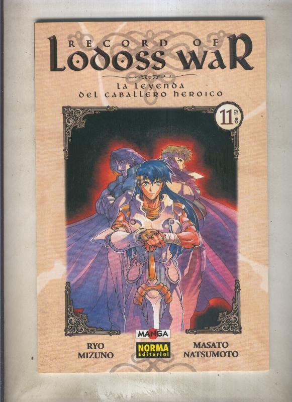 Record Of Lodoss War numero 11 (numerado 2 en interior cubierta)