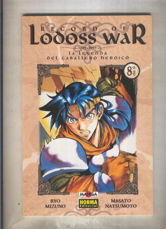 Record Of Lodoss War numero 08 (numerado 2 en interior cubierta)