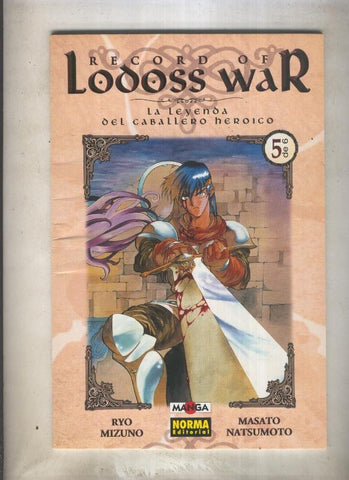 Record Of Lodoss War numero 05 (numerado 3 en interior cubierta)