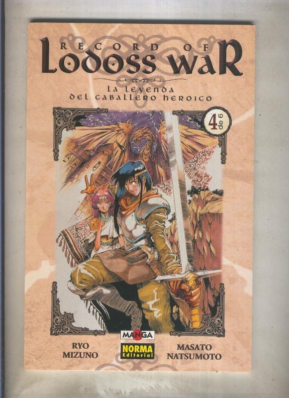 Record Of Lodoss War numero 04 (numerado 2 en interior cubierta)