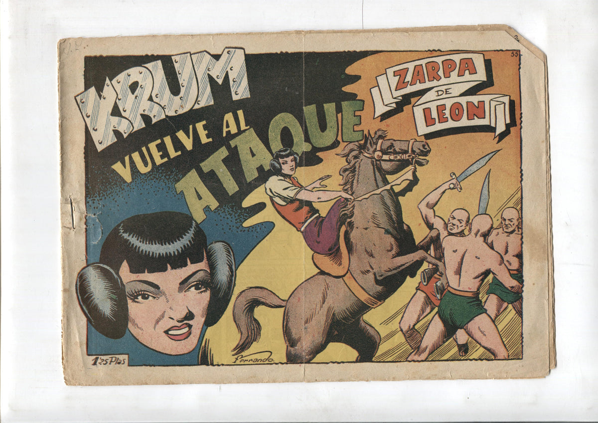 Original: Zarpa de Leon numero 55: Krum vuelve al ataque