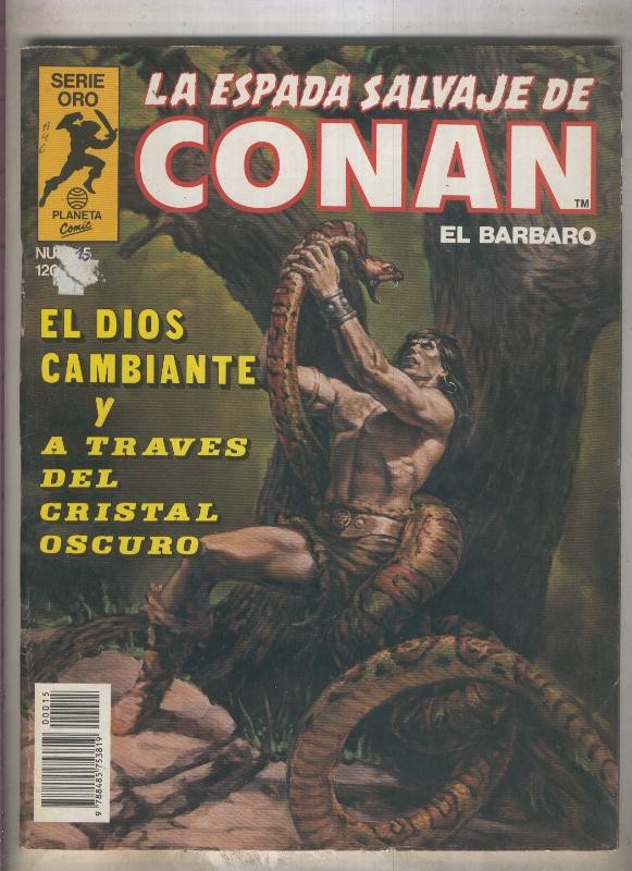 La Espada Salvaje de Conan primera edicion numero 015 (numerado 2 en trasera)