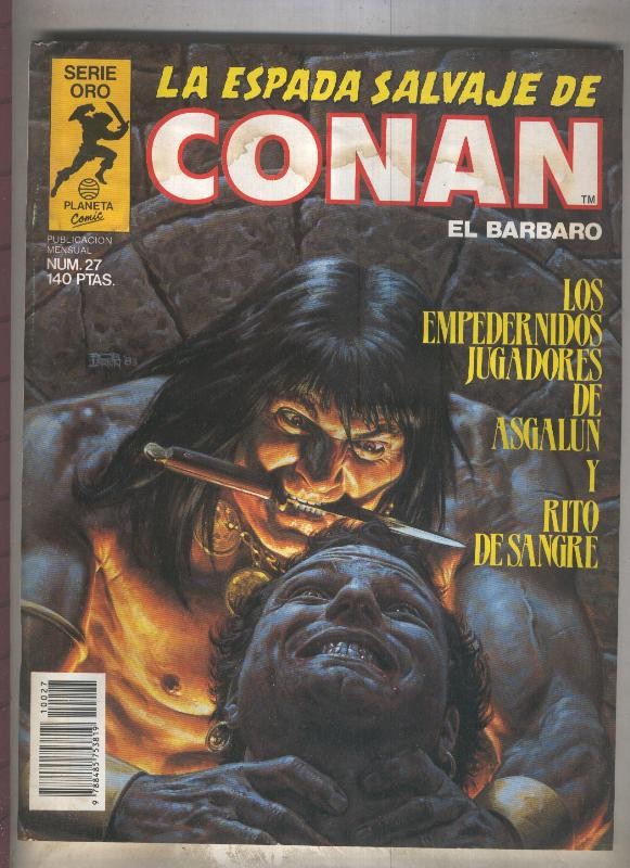 La Espada Salvaje de Conan primera edicion numero 027