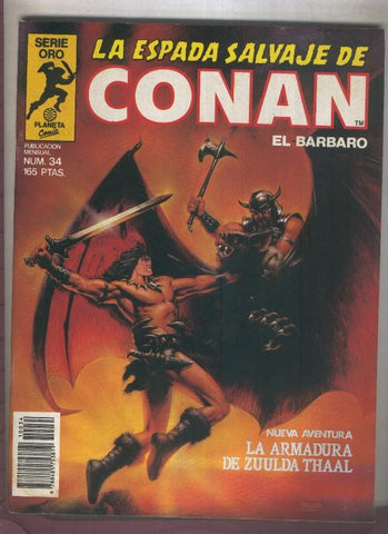 La Espada Salvaje de Conan primera edicion numero 034