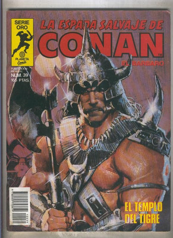 La Espada Salvaje de Conan primera edicion numero 039 (numerado 1 en trasera)