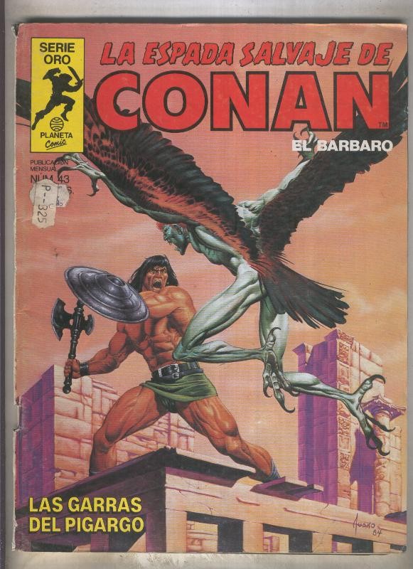 La Espada Salvaje de Conan primera edicion numero 043 (numerado 2 en interior)