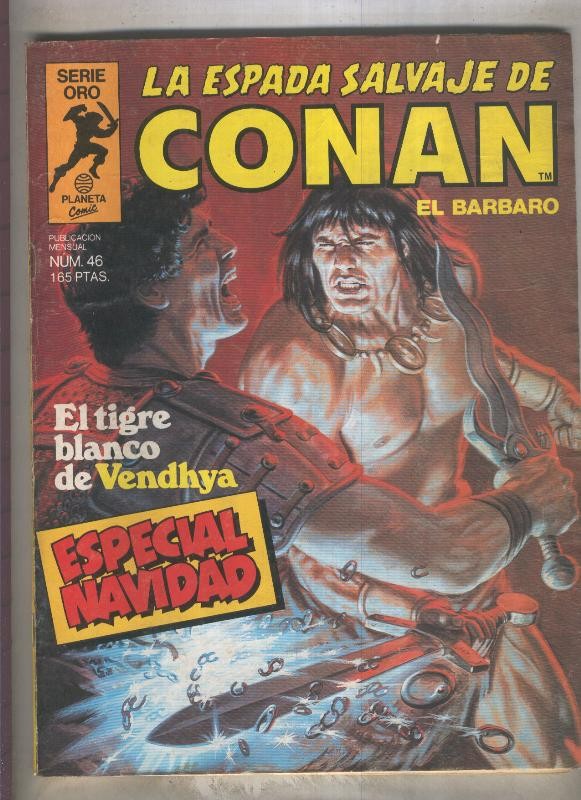 La Espada Salvaje de Conan primera edicion numero 046 (numerado 2 en trasera)